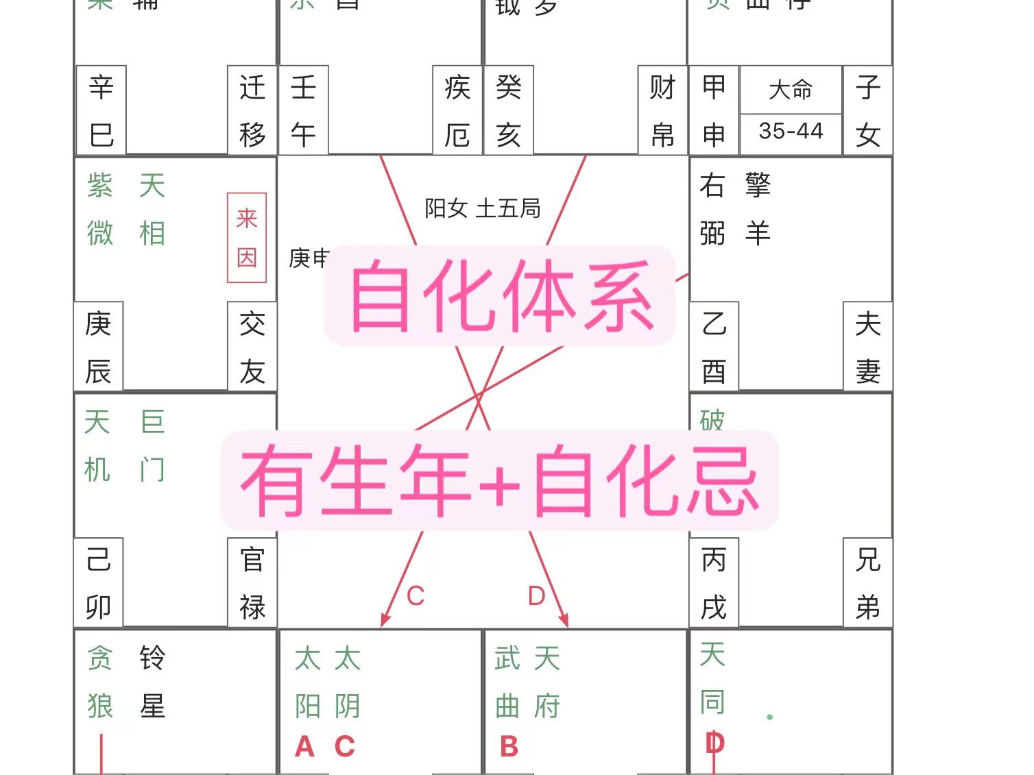 有生年四化象+自化忌的含义和应用哔哩哔哩bilibili