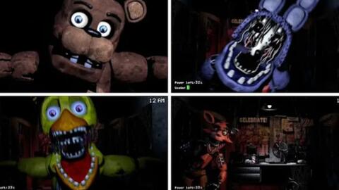 The Withered Animatronics Voice lines Fnaf 2 - BiliBili