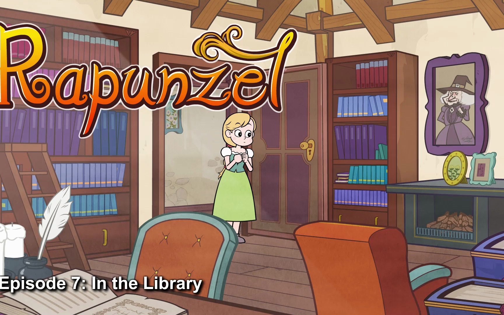 007 Rapunzel 7 In the Library哔哩哔哩bilibili