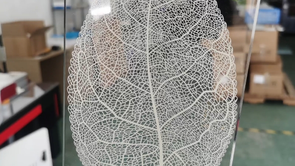 亚克力内雕树叶