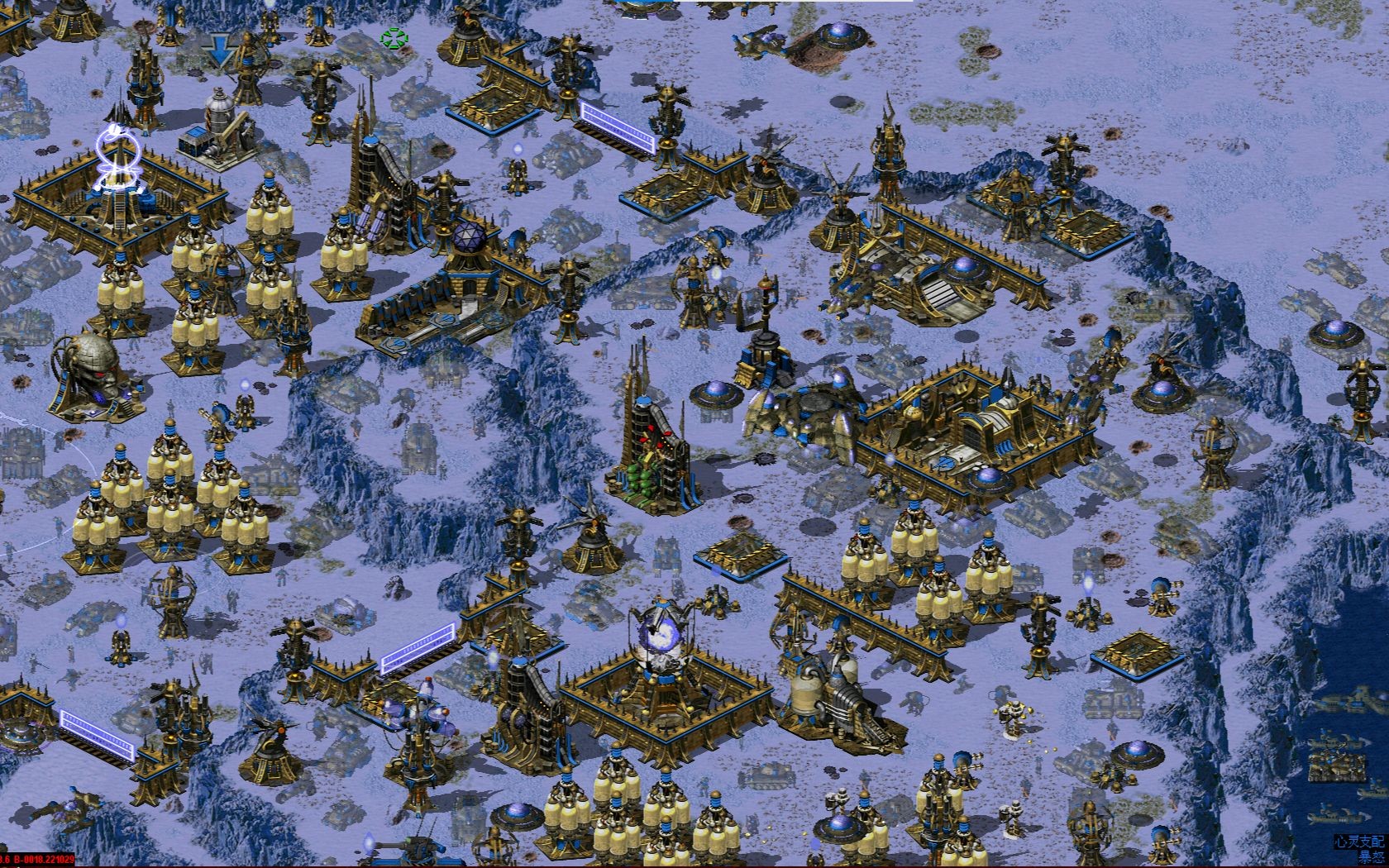 简单摆个尤里基地