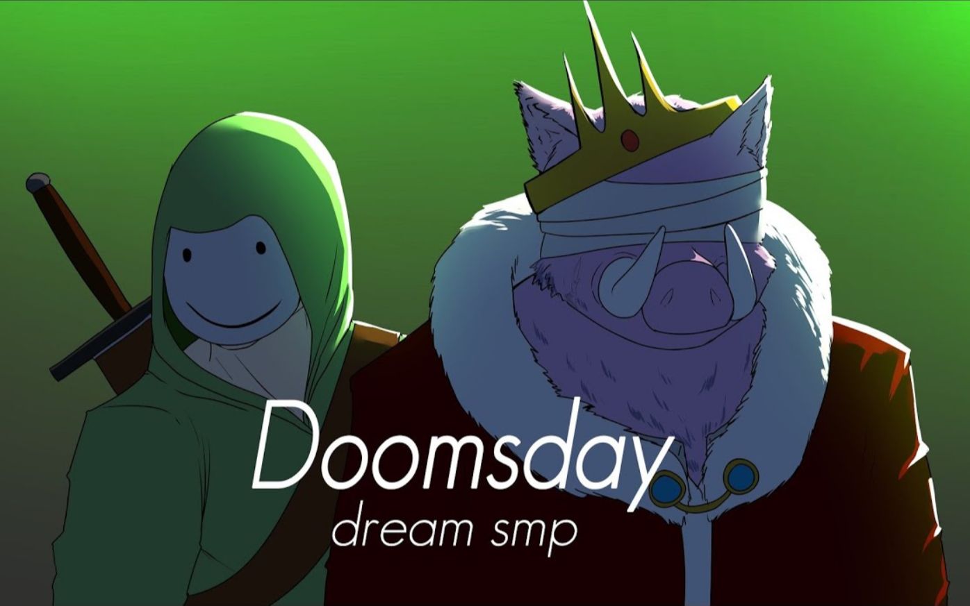 【dream smp手书】doomsday(dream & techno vs all)_哔哩哔哩_bili