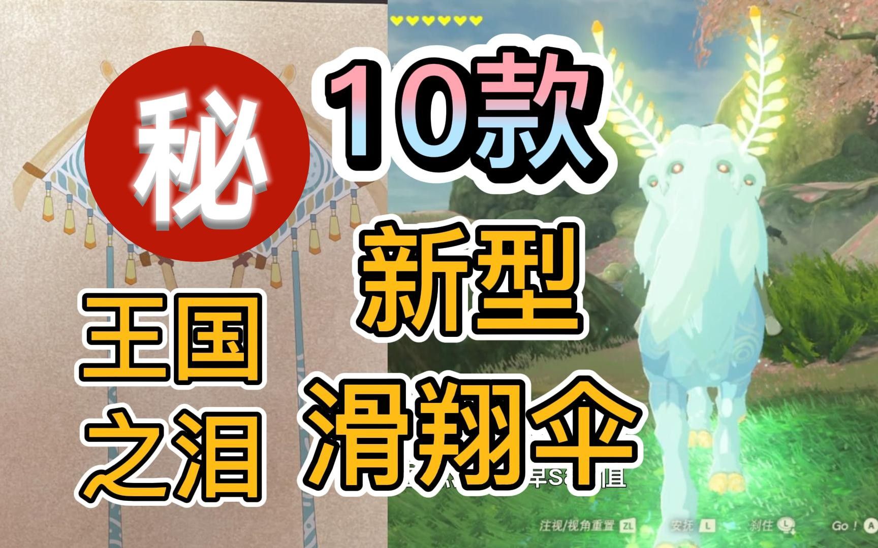 《王国之泪》盘点分析最新曝光的十款滑翔伞伞面哔哩哔哩bilibili游戏杂谈