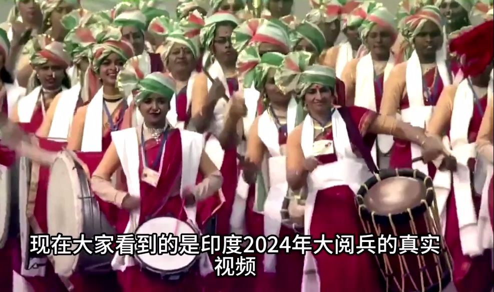 2024年印度75届大阅兵,摩托车部队重出江湖,技术位居世界第一!