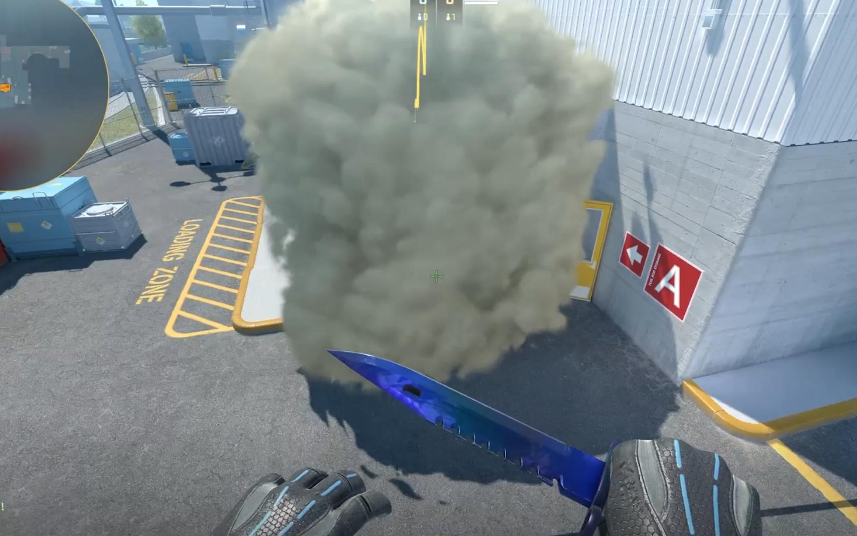 核子危机--正门瀑布烟