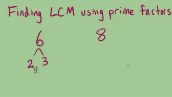 长慢清晰The Least Common Multiple LCM -- Part 1 of 2