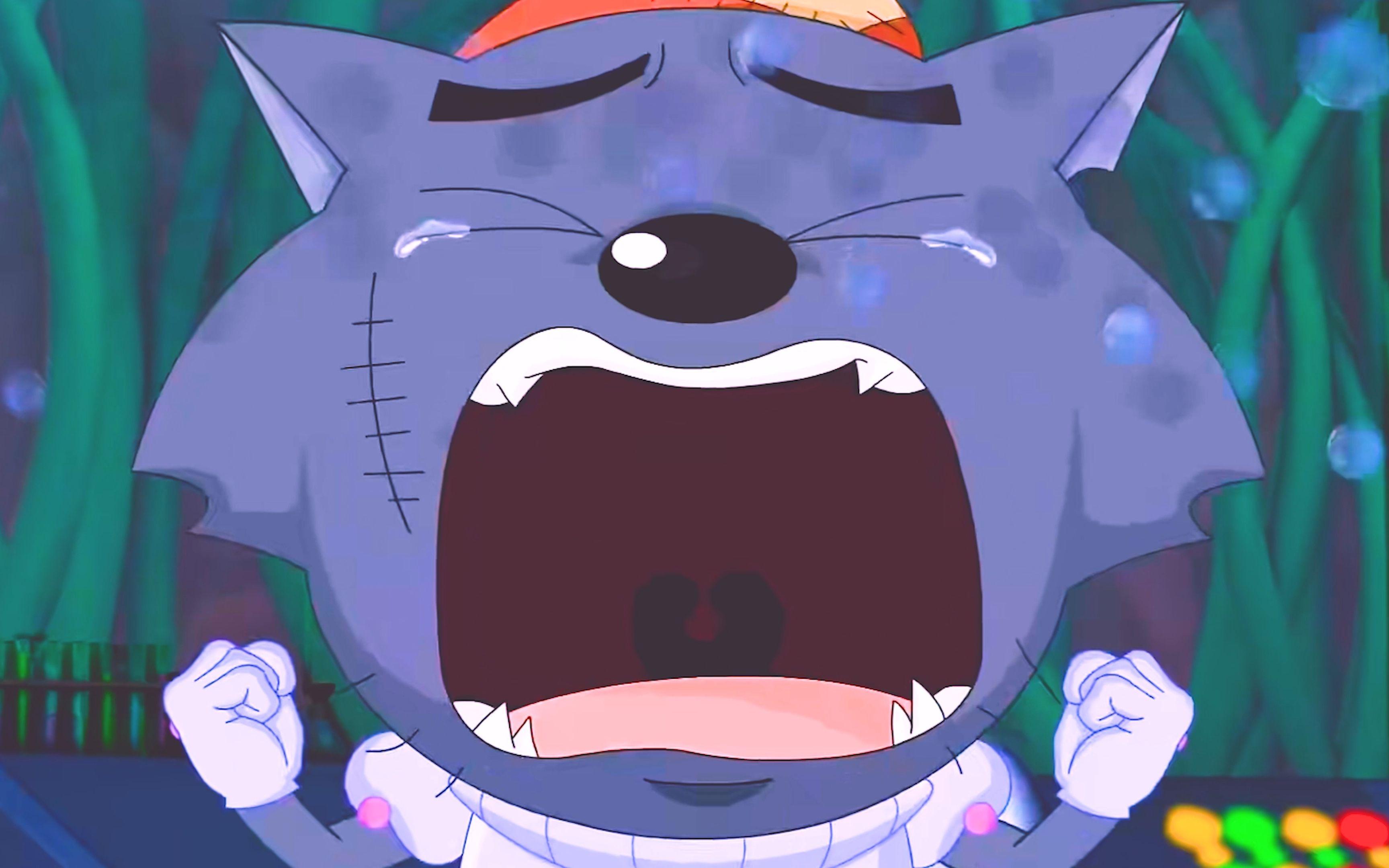 【狼 生 悲】灰太狼:我一生就是茶几摆满了杯具和餐具