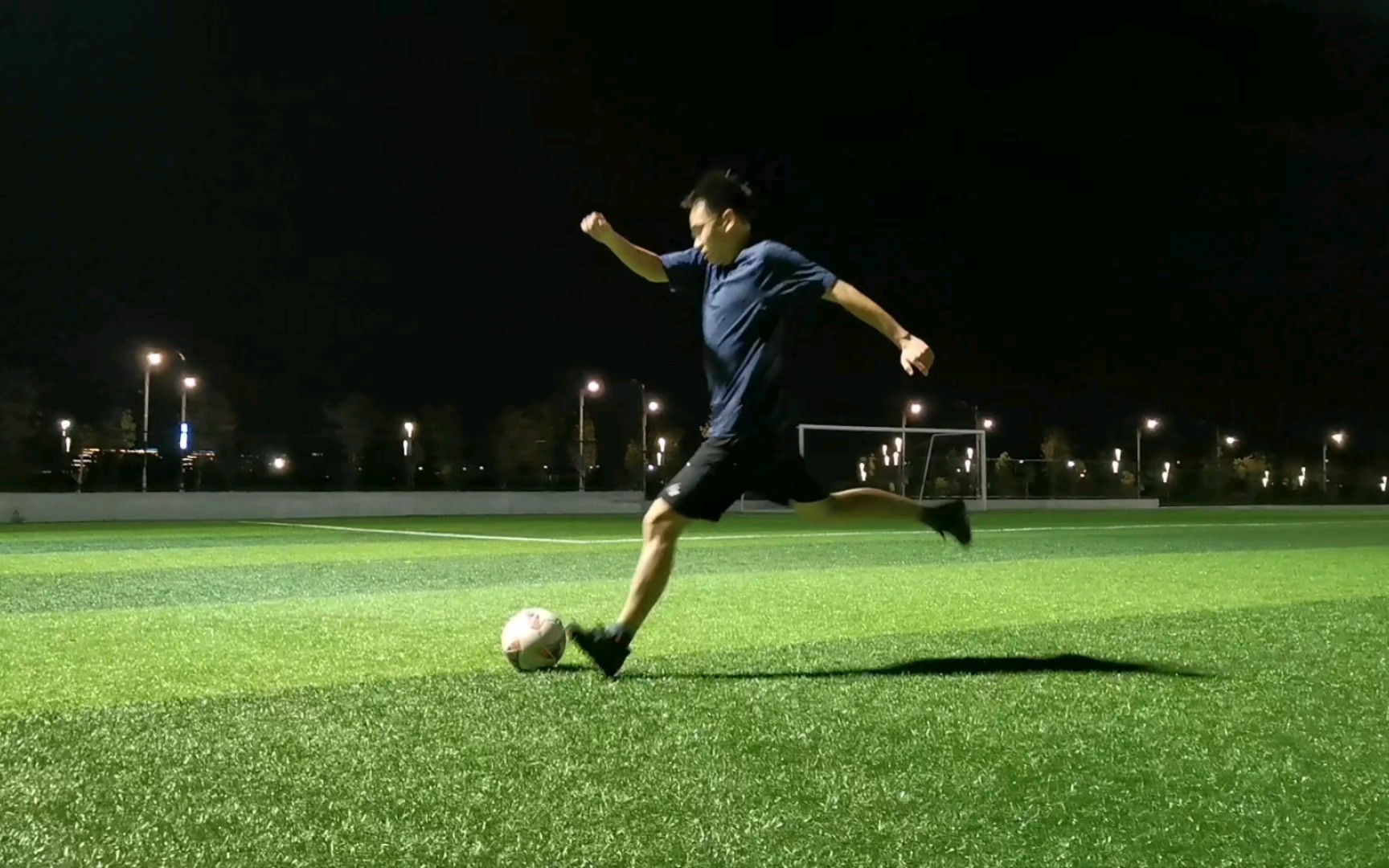 足球小白从0开始练习射门记录