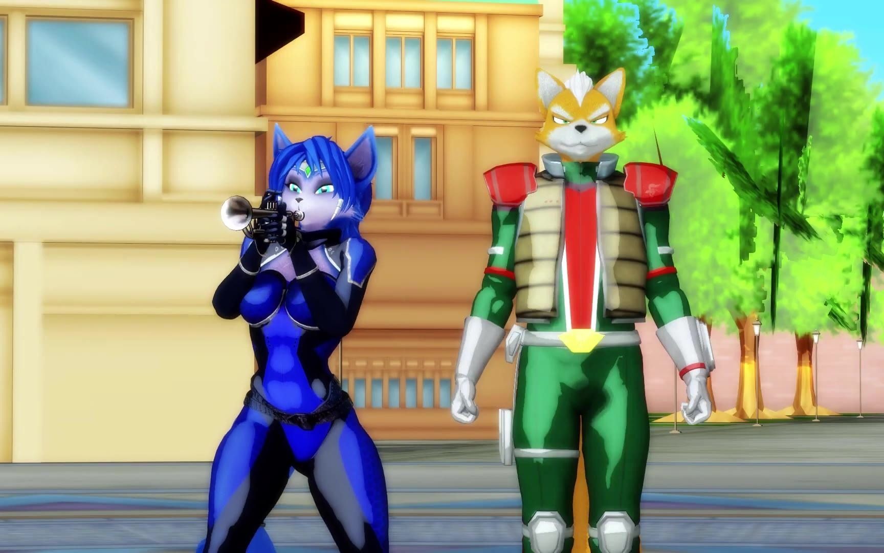 【星际火狐】(mmdsf) krystals 100th attempt to get in smash_哔哩