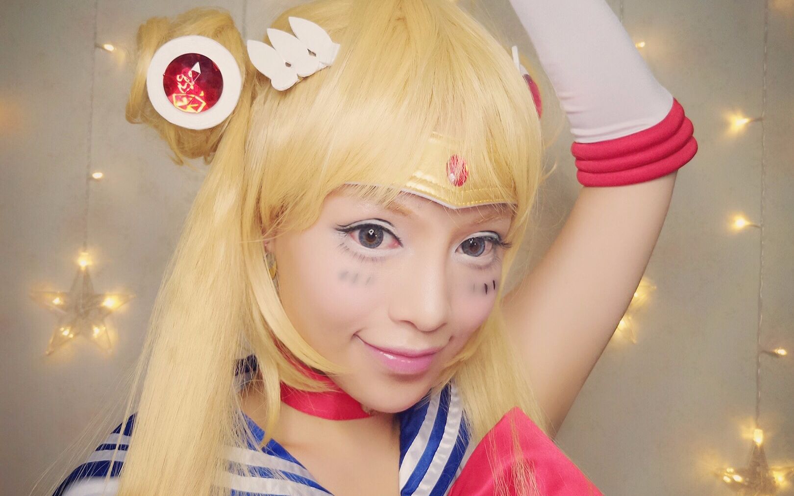 美少女战士仿妆——sailor moon 以此纪念你我共有的童年女神水兵月