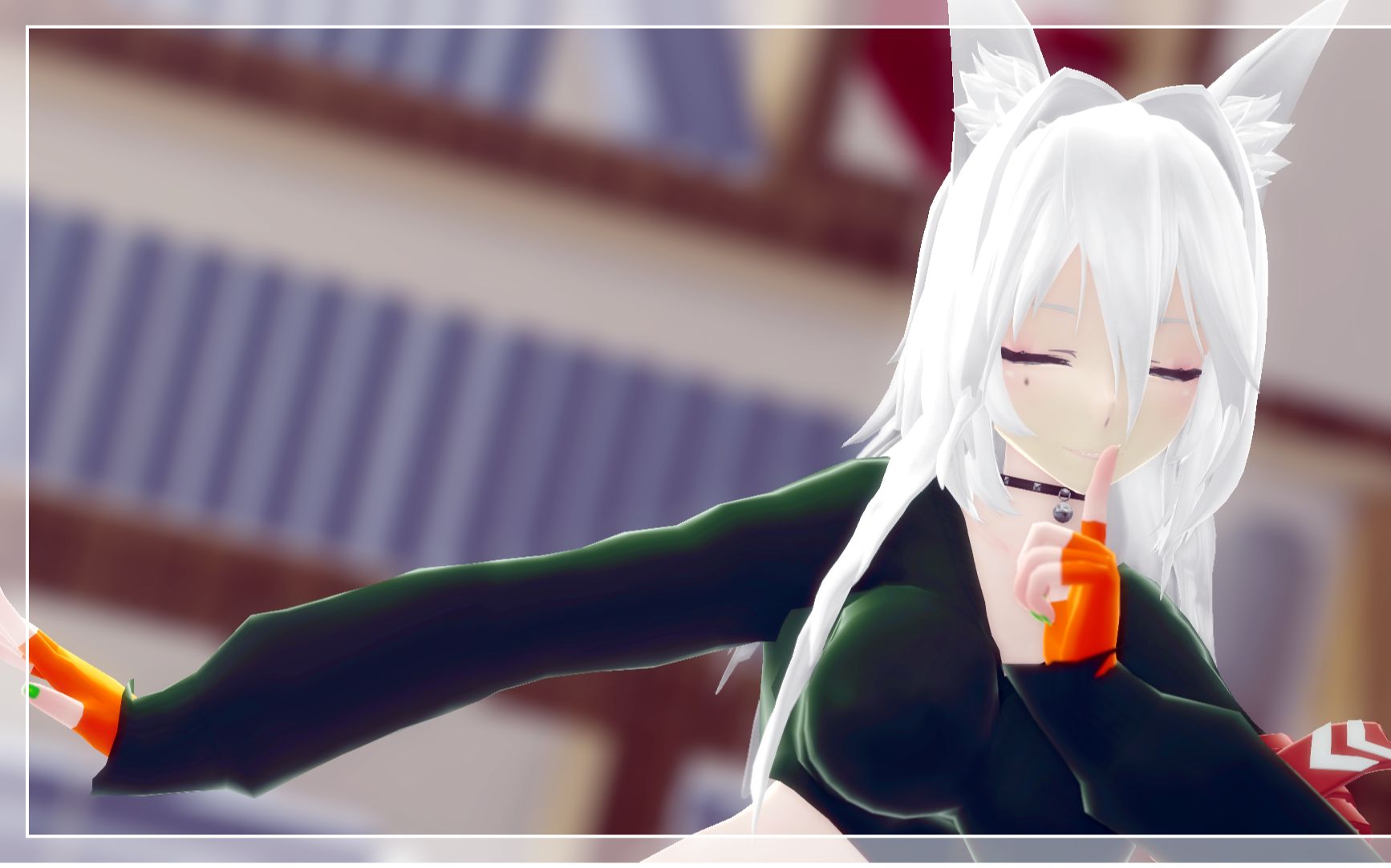 【凹凸世界mmd/鬼狐天冲】7rings