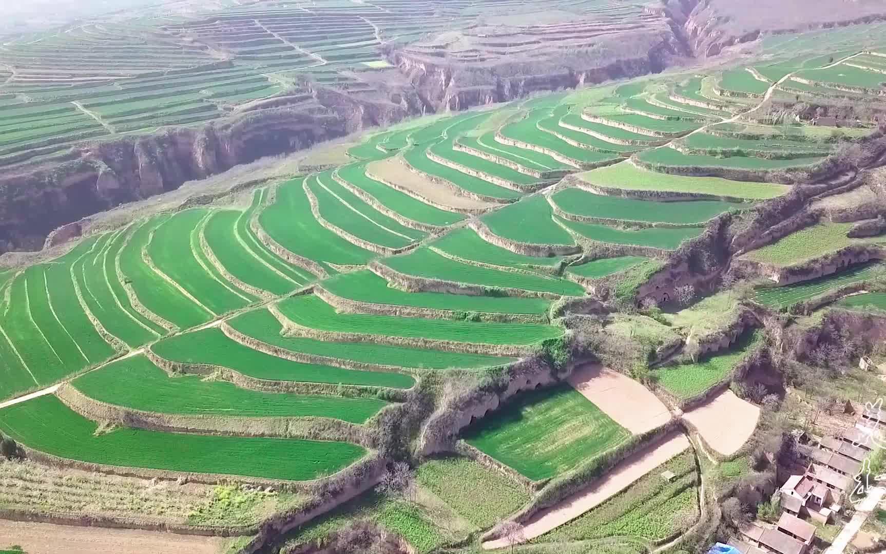 [图]来到陕西宝鸡的农村，航拍真实的农村面貌，看着看着就想家了