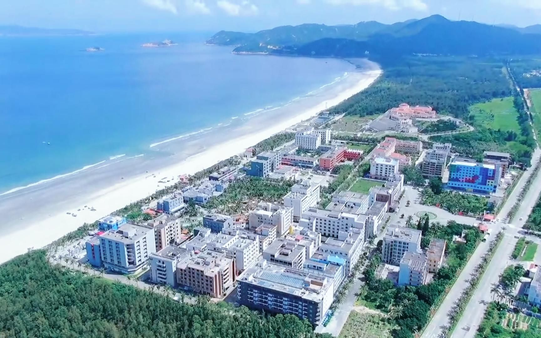 上川岛飞沙滩风景