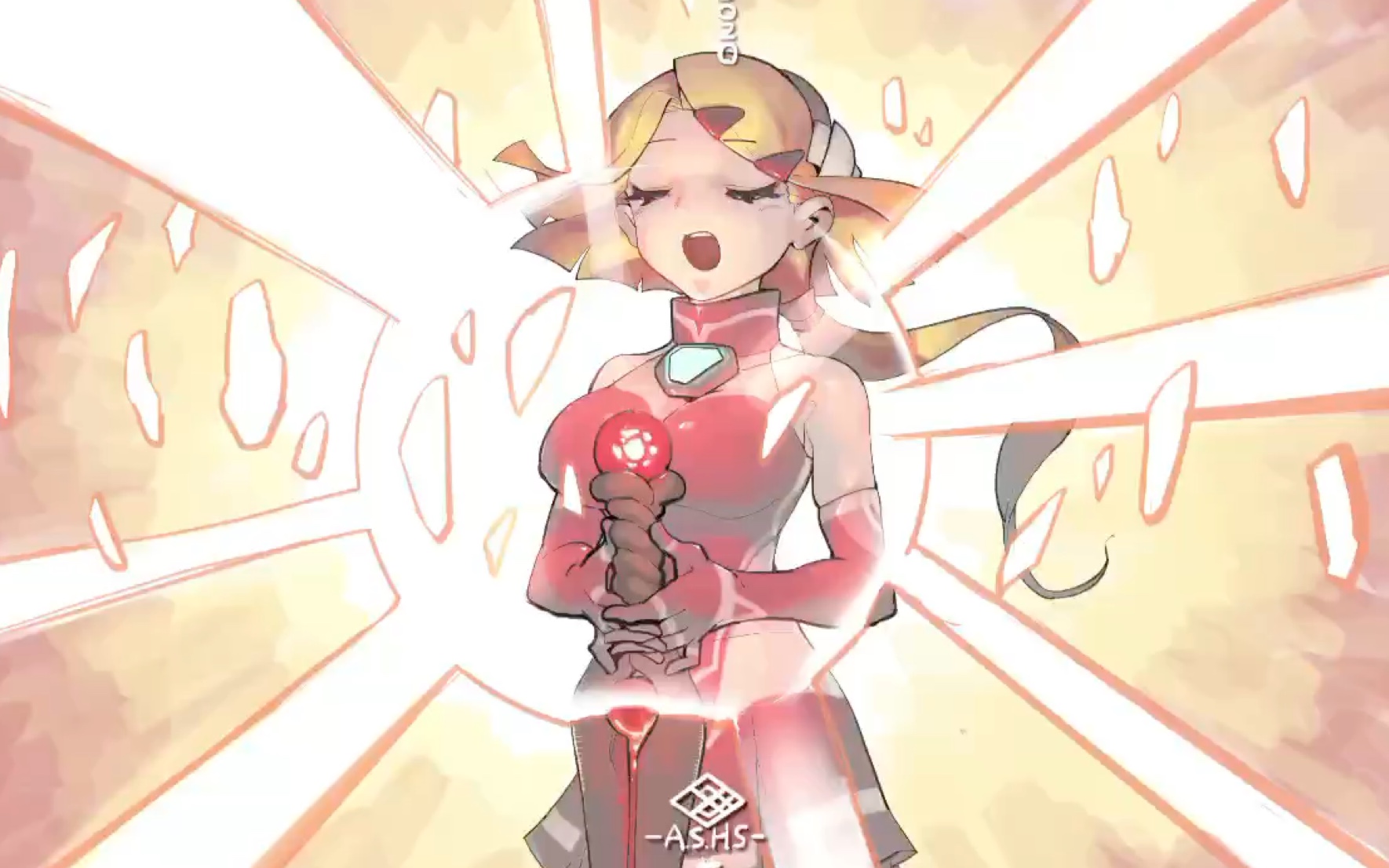 【ipadpro procreate】《勇者传》角色晚岚随笔绘画过程