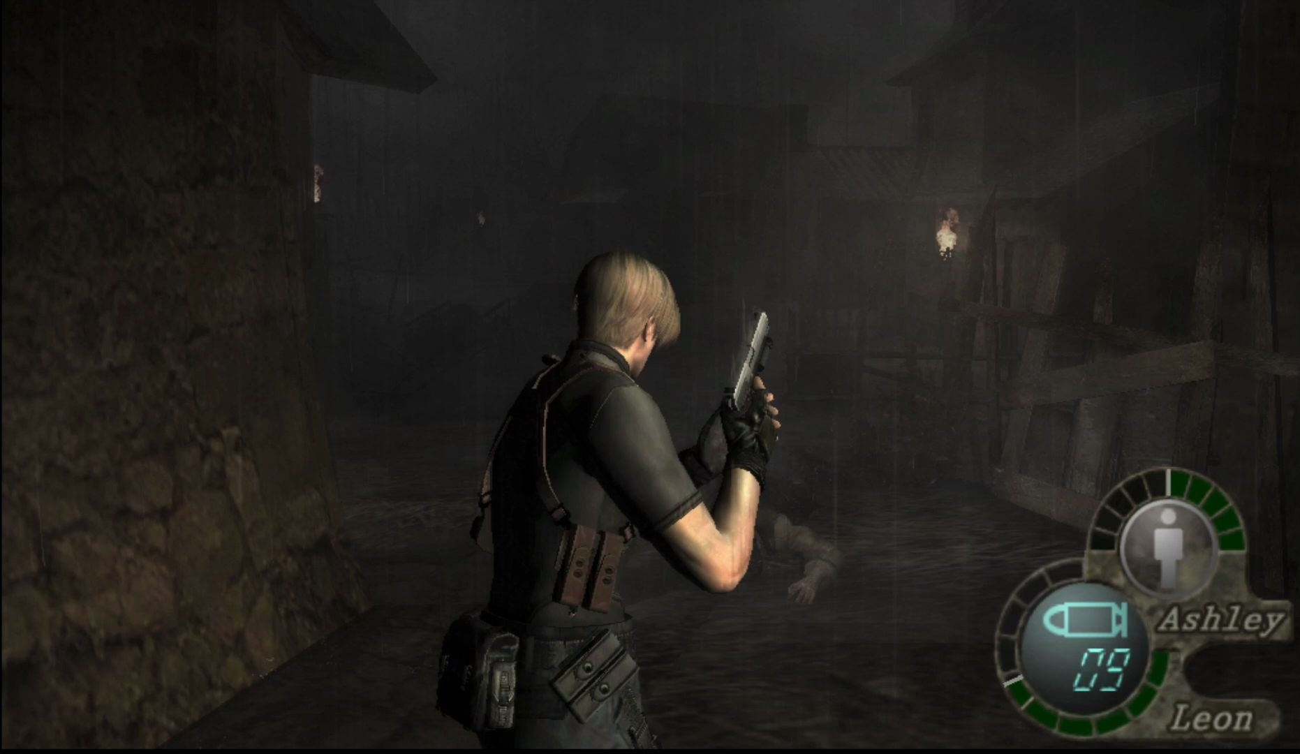 【无聊了就肝系列】ngc美版生化危机4一周目p难度不见商人流程2-2