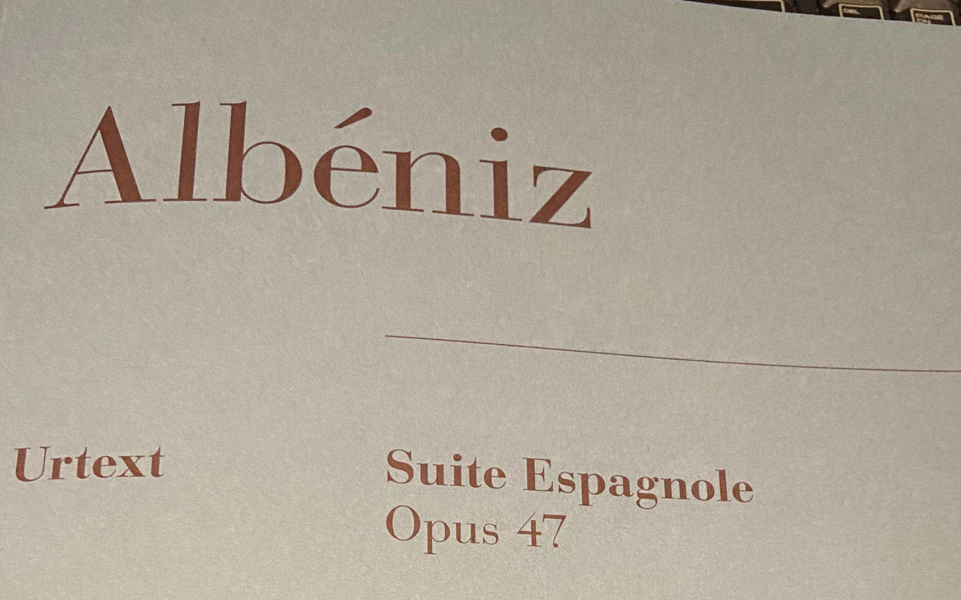 [图]练琴 Albeniz 西班牙组曲 塞维利亚 op.47 no.3