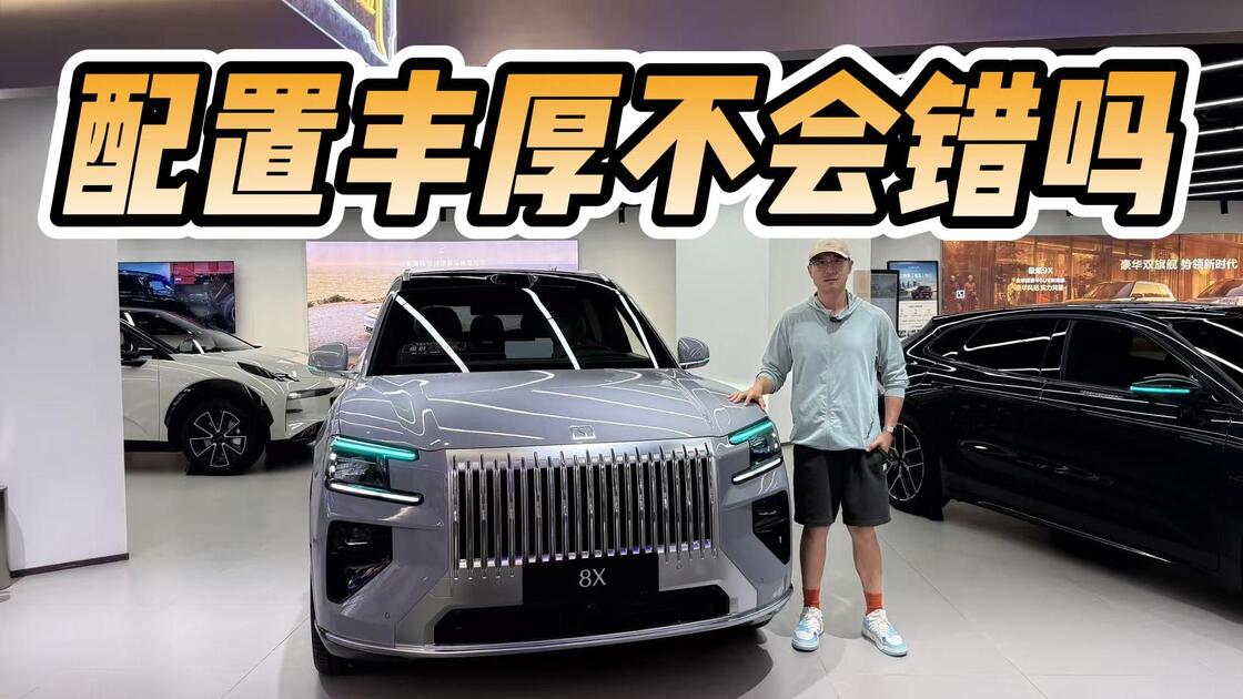 配置特别丰厚是错吗？35.68万起，买极氪8X真的不如买9X？_哔哩哔哩_