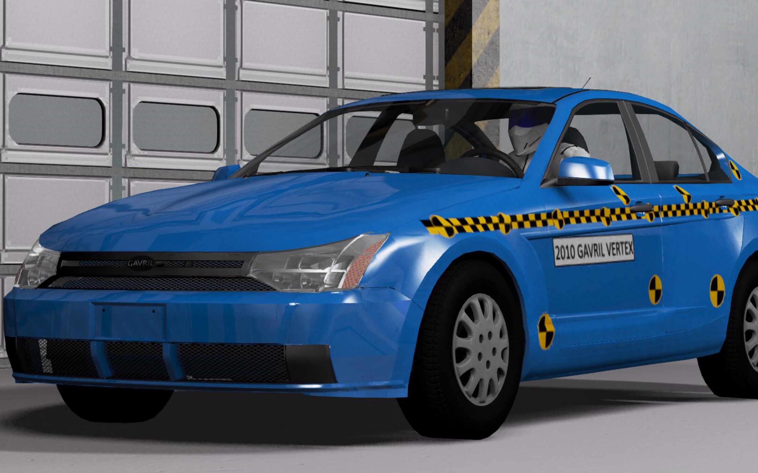 gihs gavril vertex(汽油版)25%碰撞测试