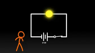 【同人自制动画短片】火柴人VS电路（Circuit）