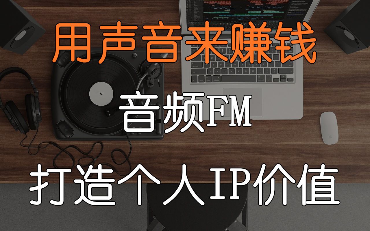 【创业七十二章】用声音来赚钱的副业,音频平台打造个人IP变现哔哩哔哩bilibili