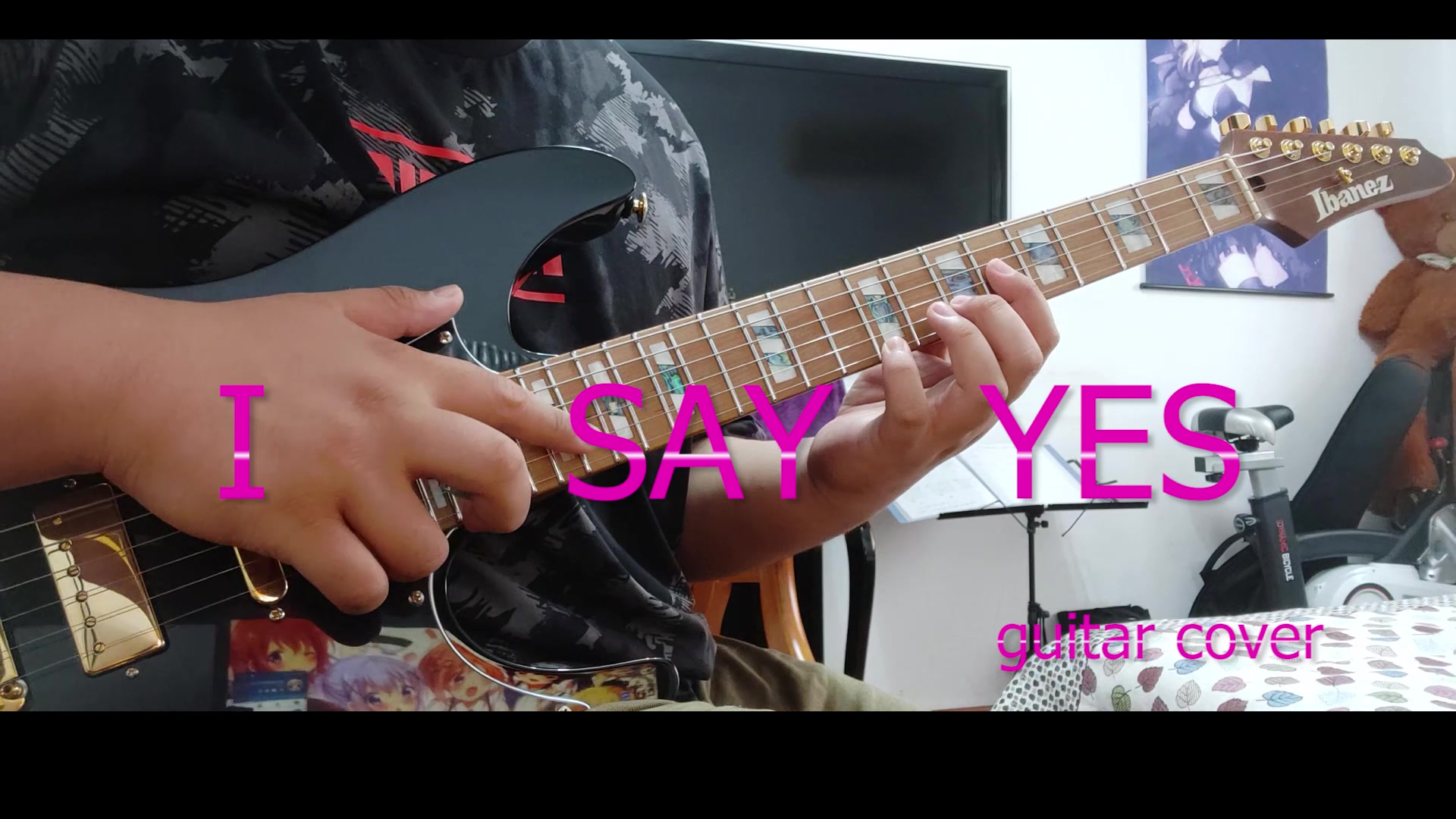 灵魂cover之很虐手的零之使魔OP《I SAY YES》ICHIKO电吉他翻弹哔哩哔哩bilibili