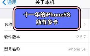 Download Video: iPhone5S在2024年还能再战吗？