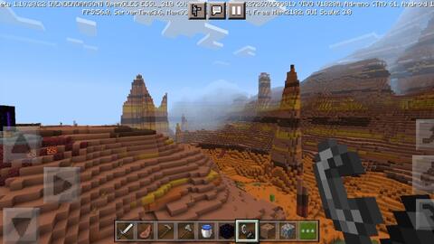 Minecraft 原味生存33集 寻找恶地 粘土山 红土大陆 中途本来想用地狱门回去 结果没带打火石 我的世界 橘子卜卜java1 16 2 哔哩哔哩