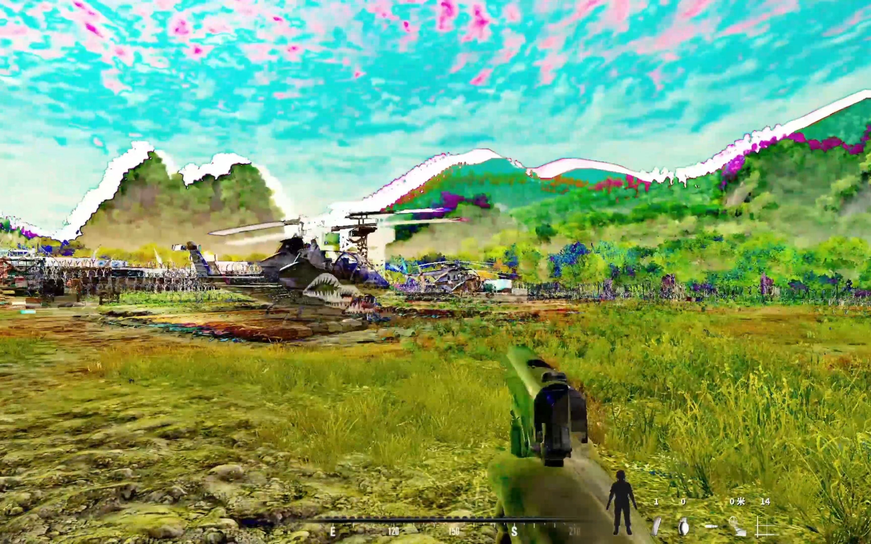 这是他身体发生的变化[视频类型] 网络游戏#美军,抽象,红管,越南战争