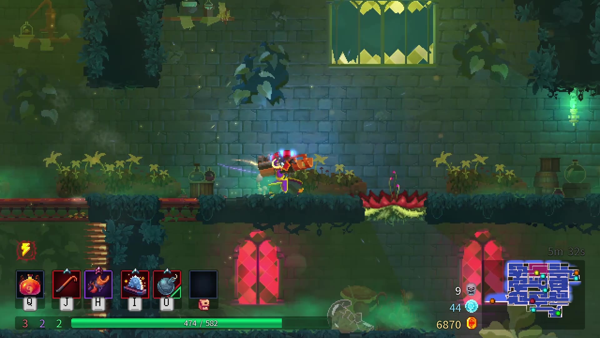 死亡细胞:【荒废植物园】