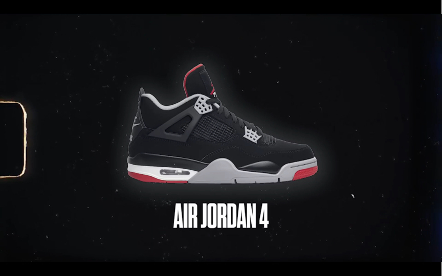 经典广告 aj jordan 4