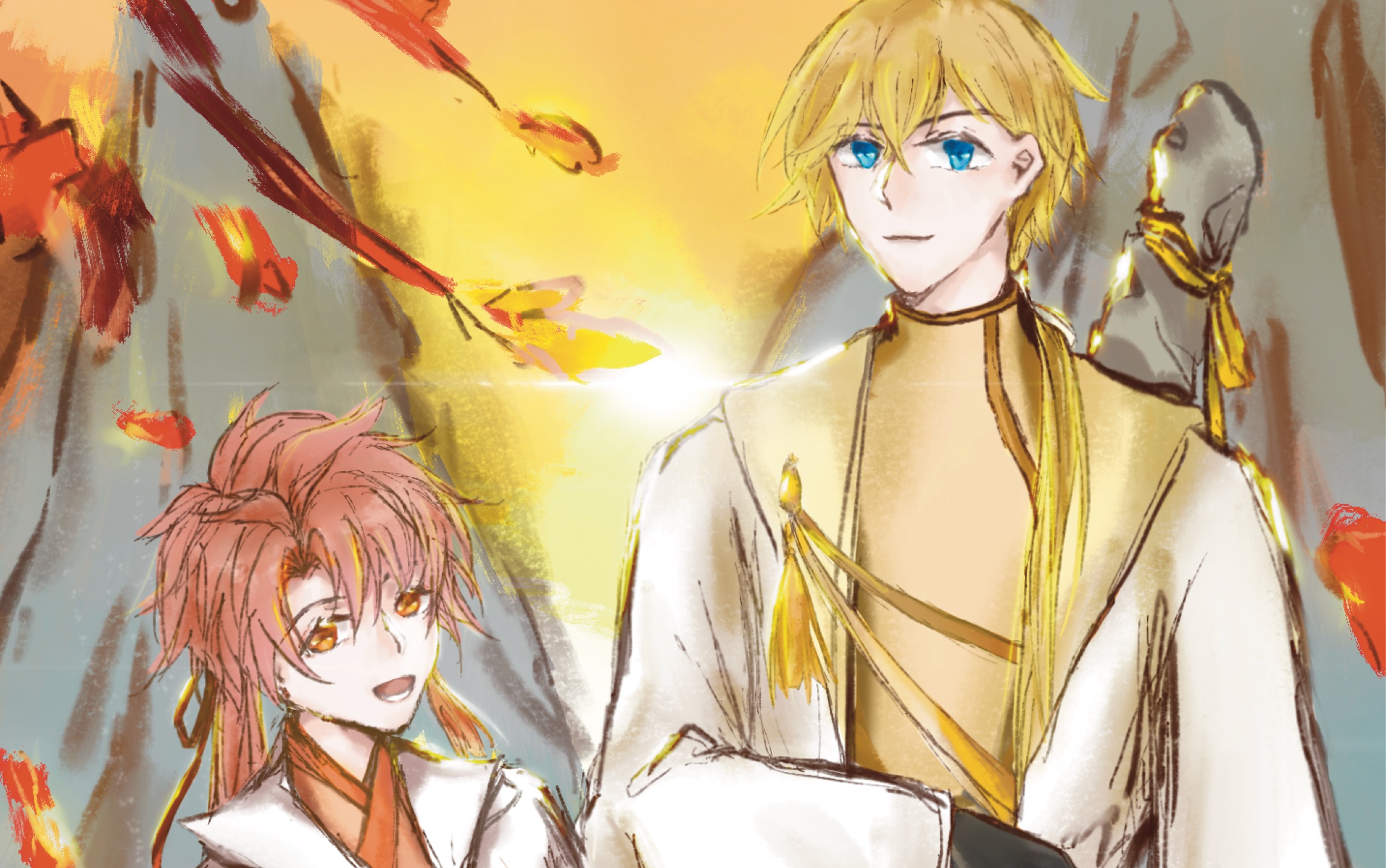 idolish763绘尘衔雪融山苑桃月寻春满人间私设古风修仙paro