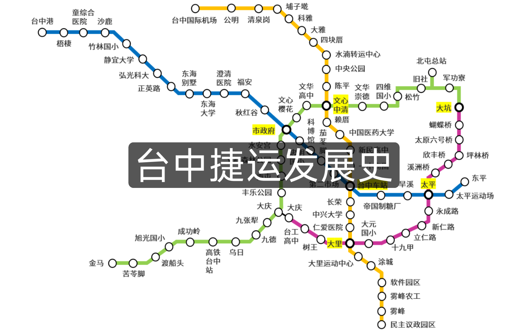 台中捷运发展史(2021-未来)