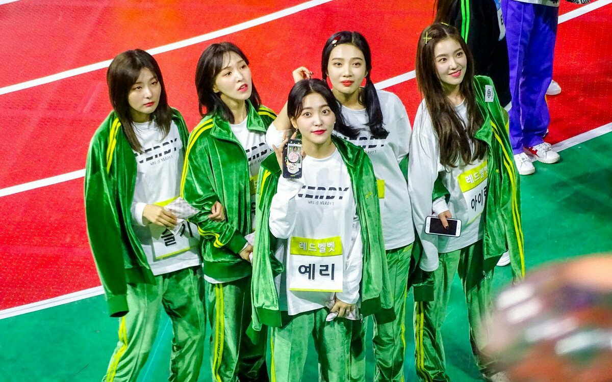redvelvet2019偶像运动会饭拍合集