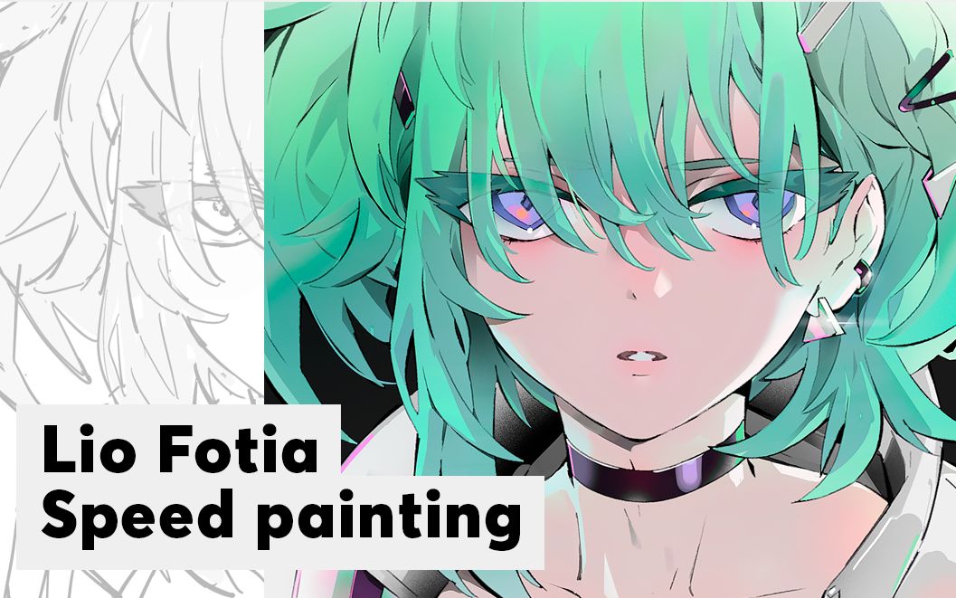 绘画过程liofotia普罗米亚proamre