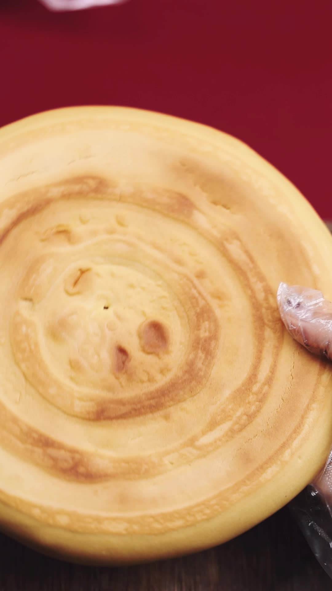 甘肃特产静宁锅盔食家巷李记大饼你吃过没