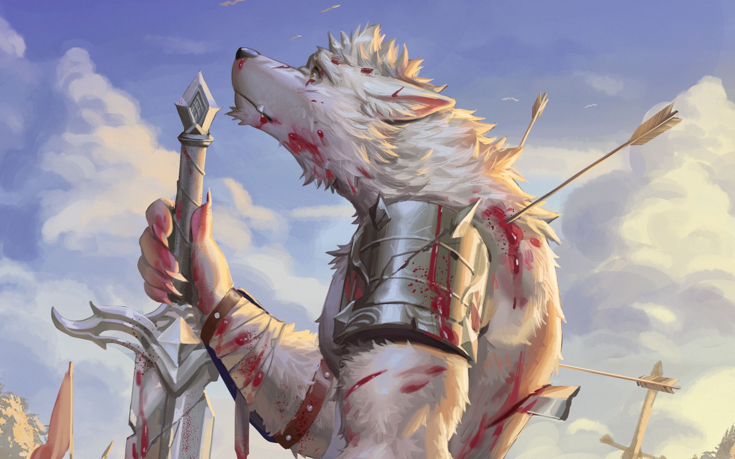 兽人向最后的战士完整绘画录屏