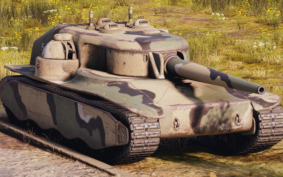 坦克世界 t28 概念型 - 4杀 5千9伤害 [布拉格]