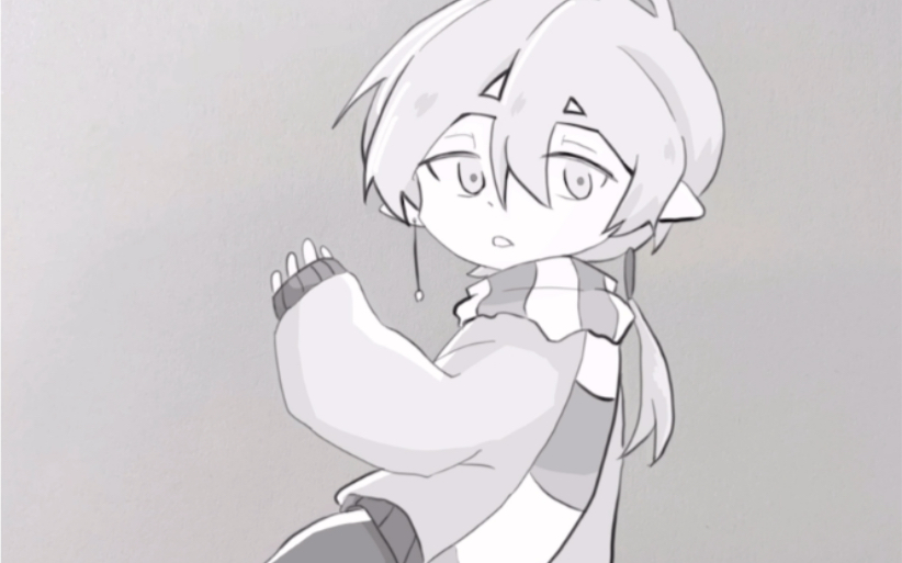 【熊猫绘画】黑白灰