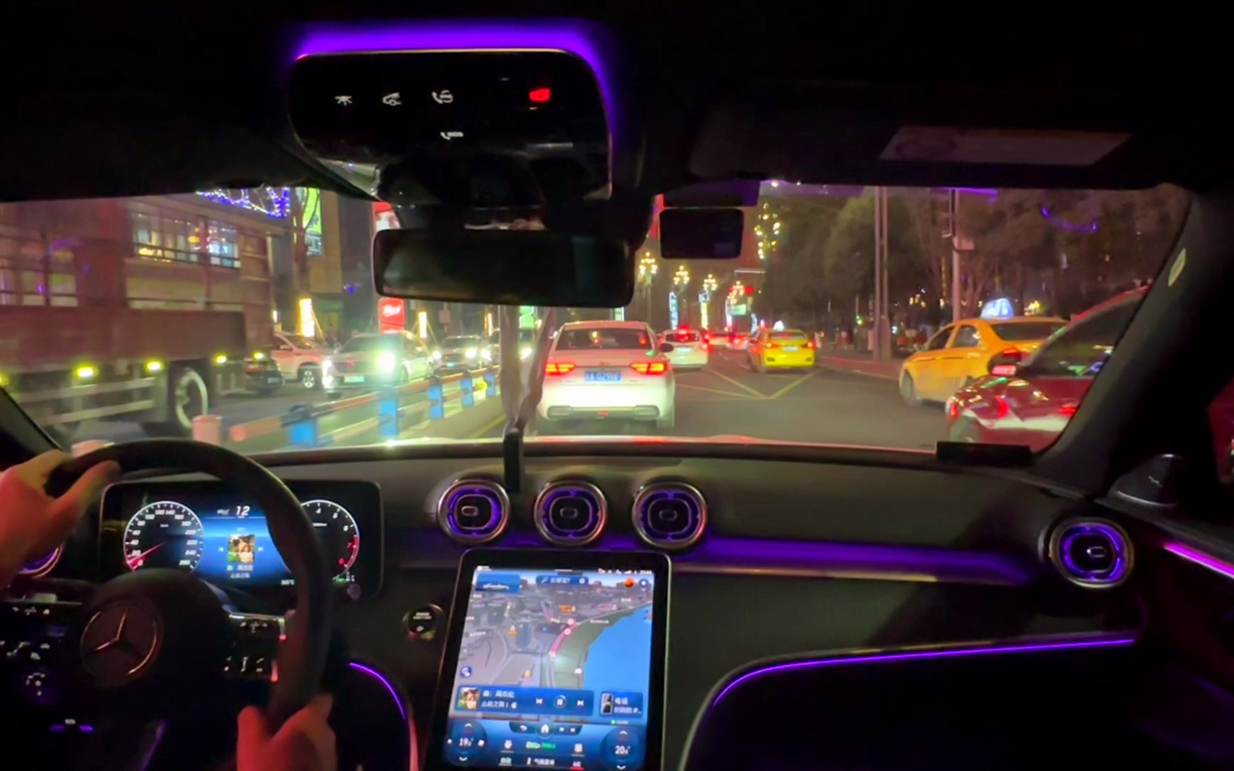 2023款奔驰c260l皓夜 周董《止战之殇》