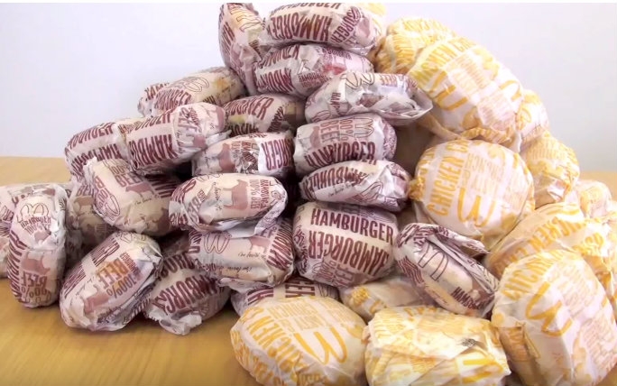 【吃货木下】1080p 挑战100个麦当劳汉堡!