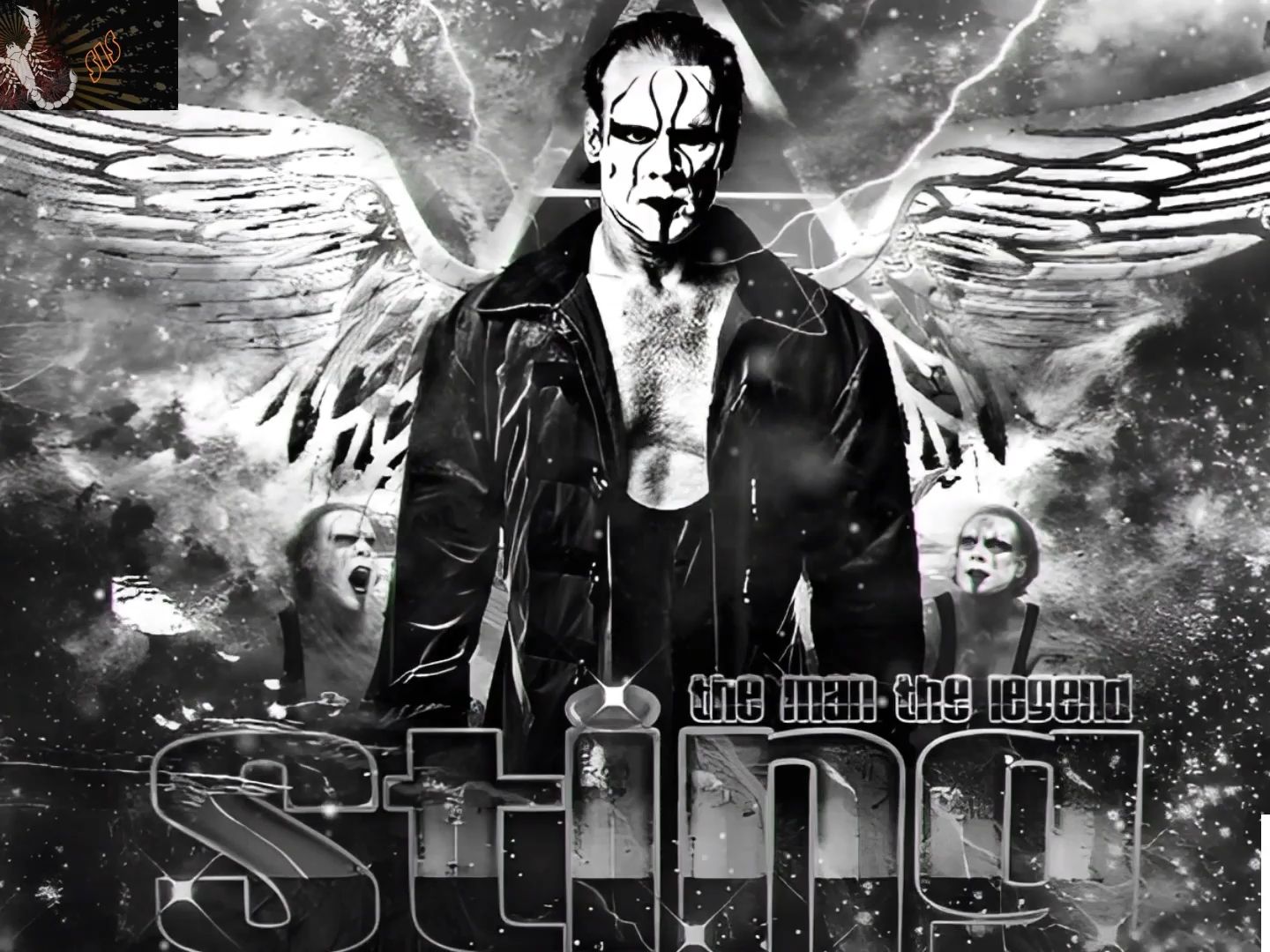  摄魂>魔蝎大帝sting现场效果版出场乐2024 wwe out from shadows