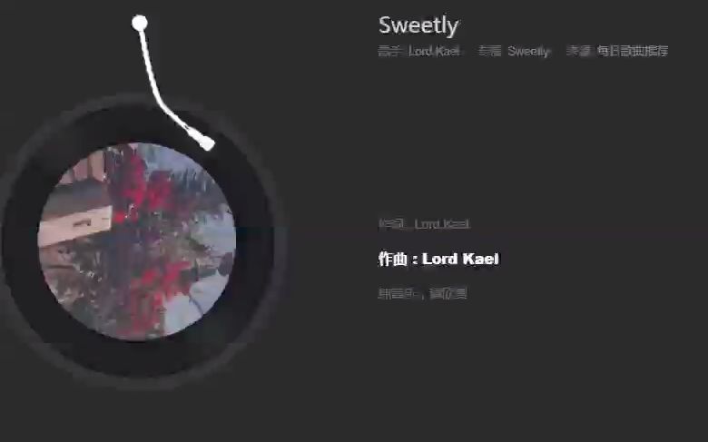 [图]Sweetly（没听懂这首歌）