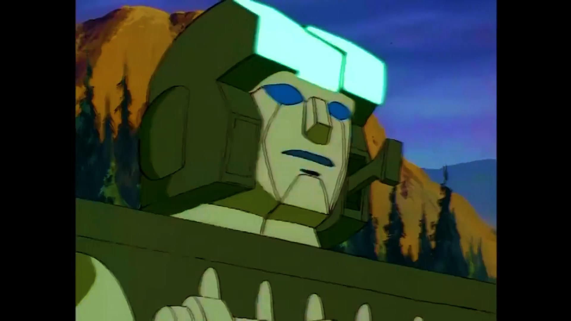 探长有耳麦!头上有点绿!【变形金刚】