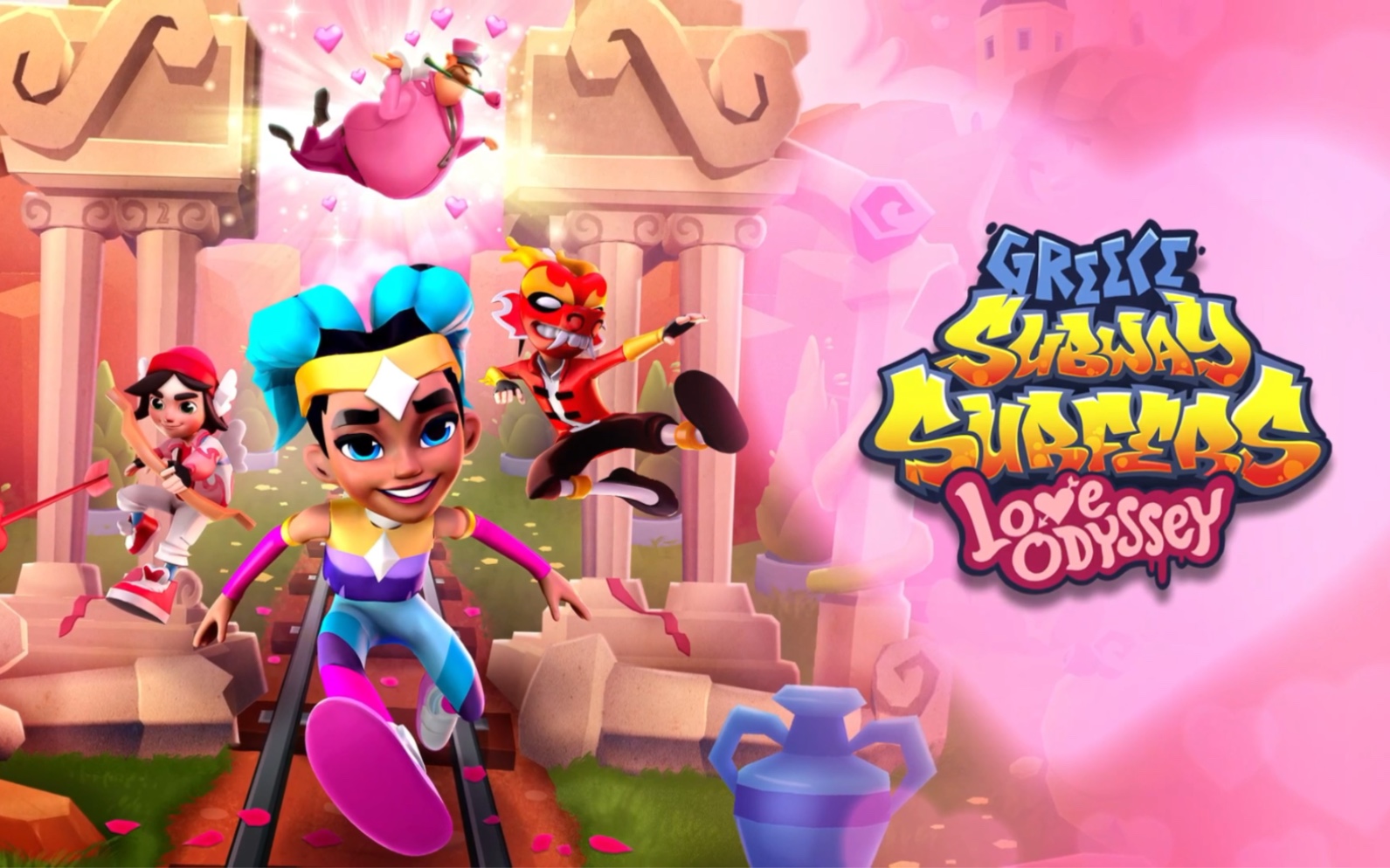 地铁跑酷2024环游之旅《希腊》