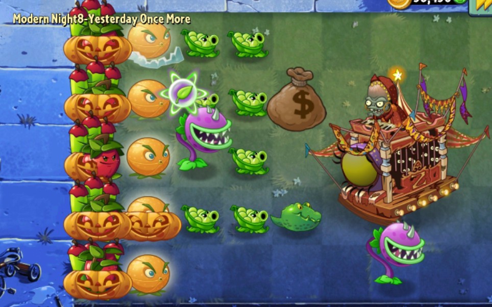 pvz2original版现代僵王禁叶击破哔哩哔哩bilibili植物大战僵尸2