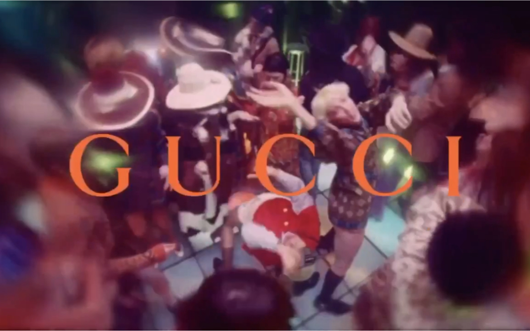 【GUCCI】GUCCI 「GG Psychedelic」Campaign 2020 摩登复古格调70年代CLUB霓虹梦境哔哩哔哩bilibili