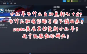 Download Video: 解决steam自动更新小红车wallpaper＆自动下载以前取消订阅的壁纸几十G的问题