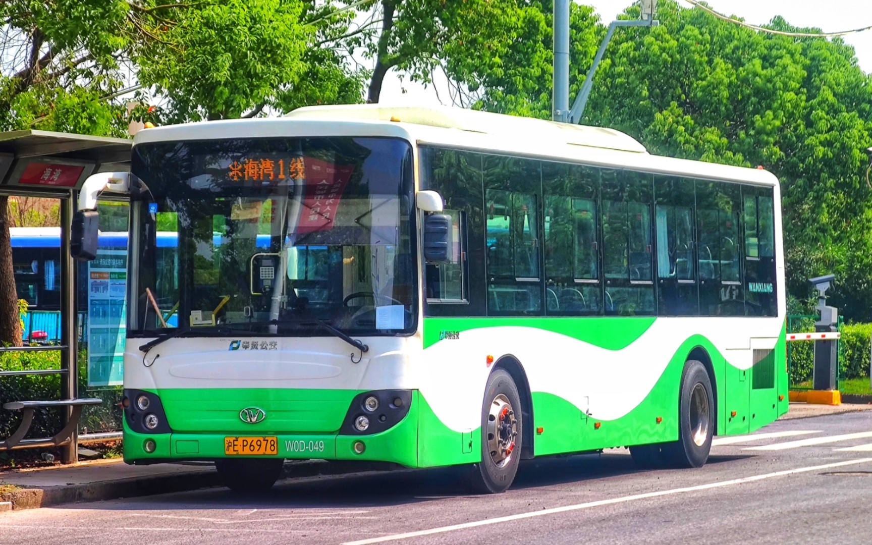 上海奉贤巴士,搭载海能(5amt)变速箱的 sxc6105g5 运行实录