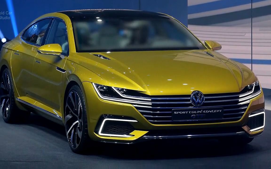 大众c coupe gte车型外观与内饰概览!这内饰真的变化好大啊!