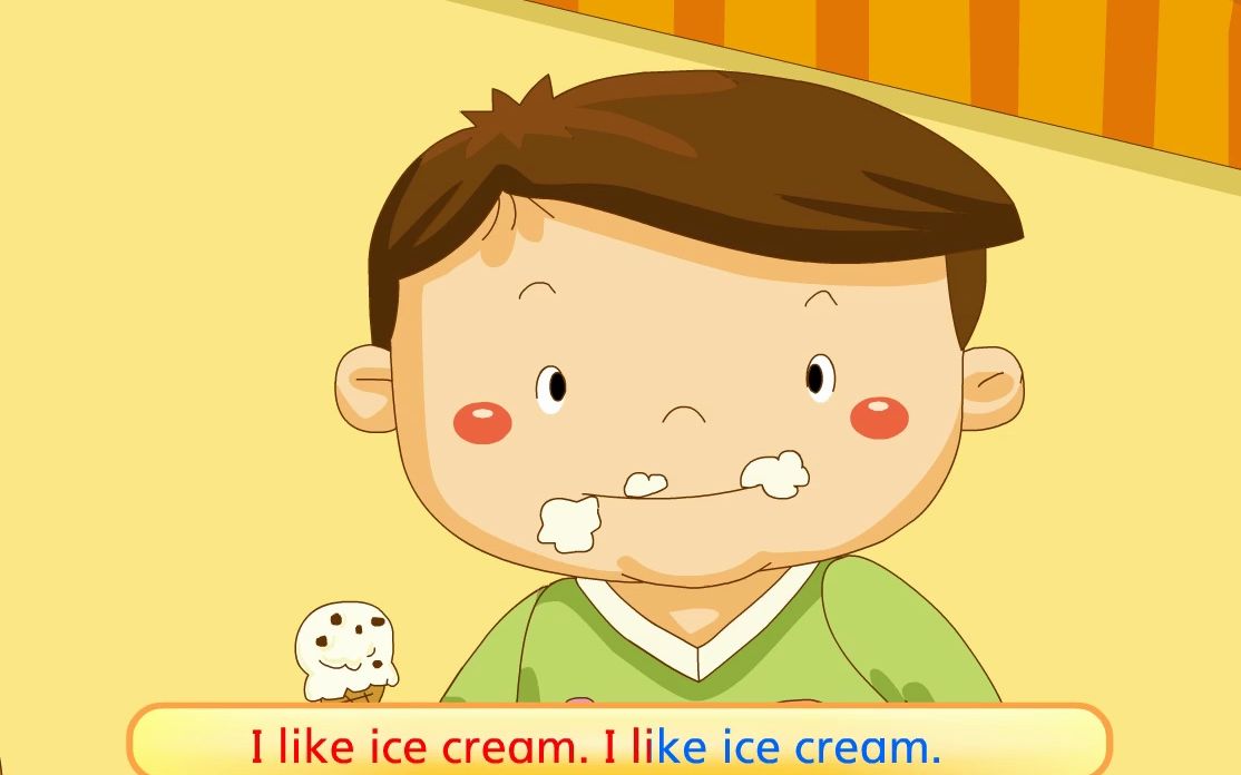 [图]【1B】English Song: I like ice cream (U5)